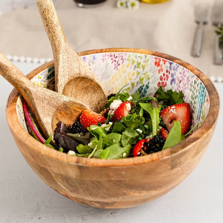 Medium Floral Gold Foil Bowl
