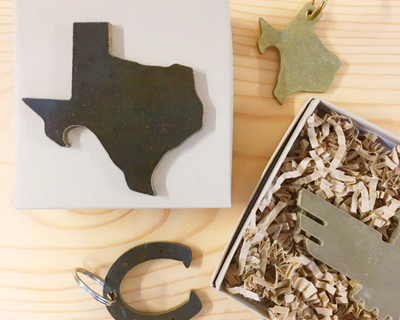 Texas Bottle Opener Keychain
