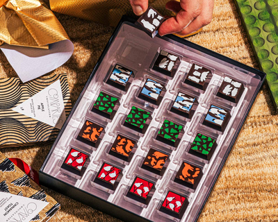 20 Piece Holiday Chocolate Truffles Gift Box