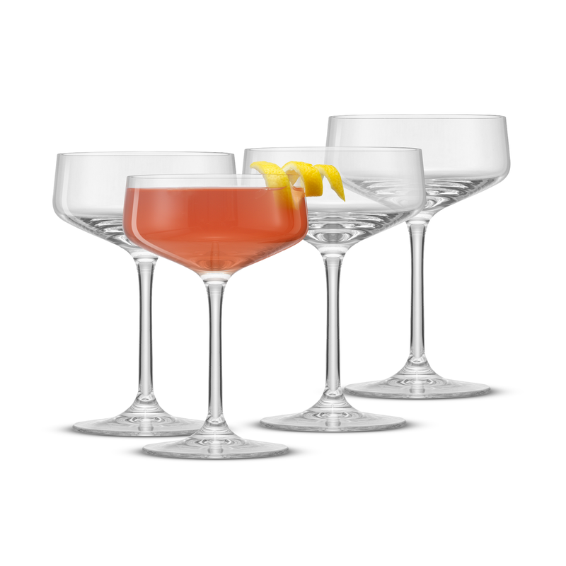 Sidney Coupe Glasses, Set of 4