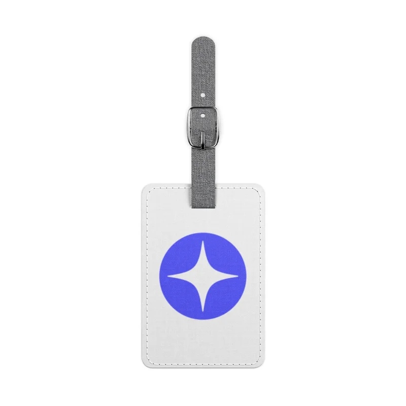 Branded Saffiano Polyester Luggage Tag