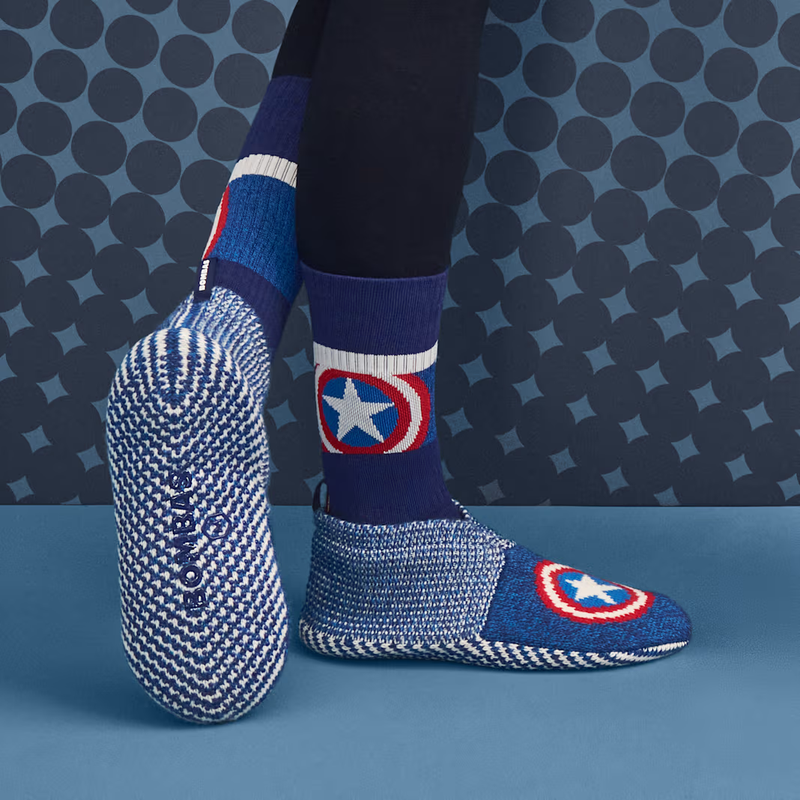 Marvel x Bombas Adult Gripper Slipper