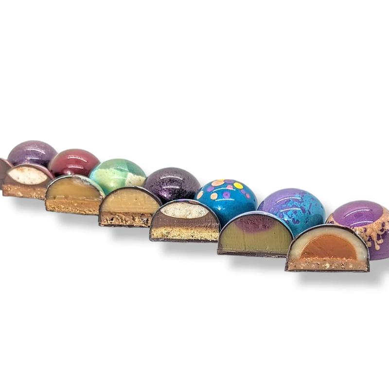Chocolate Jewels, 6 Piece
