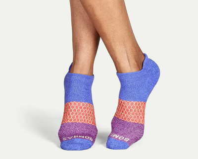 Women's Tri-Block Ankle Socks