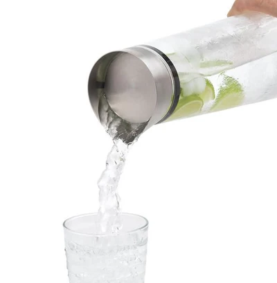 ACQUA Glass Water Carafe, 34 oz