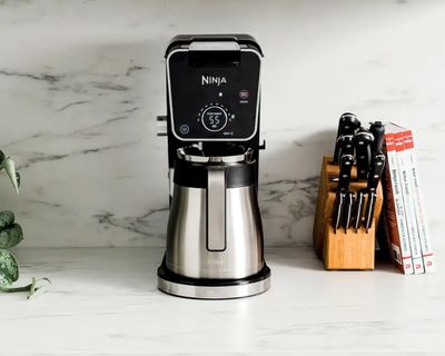 DualBrew PRO 12-Cup Specialty Coffee System with Thermal Carafe, K-Cup Compatible, Hot Water System & Frother