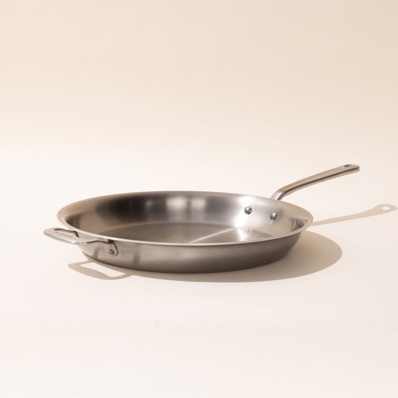 Stainless Steel 10" Clad Frying Pan