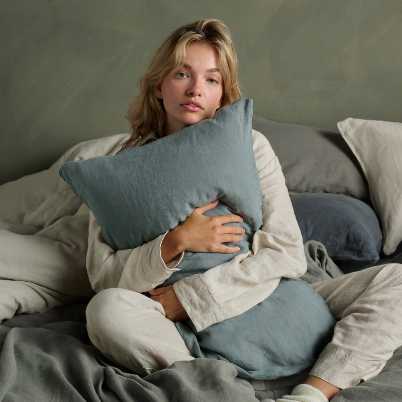 Linen Pillowcase Pair