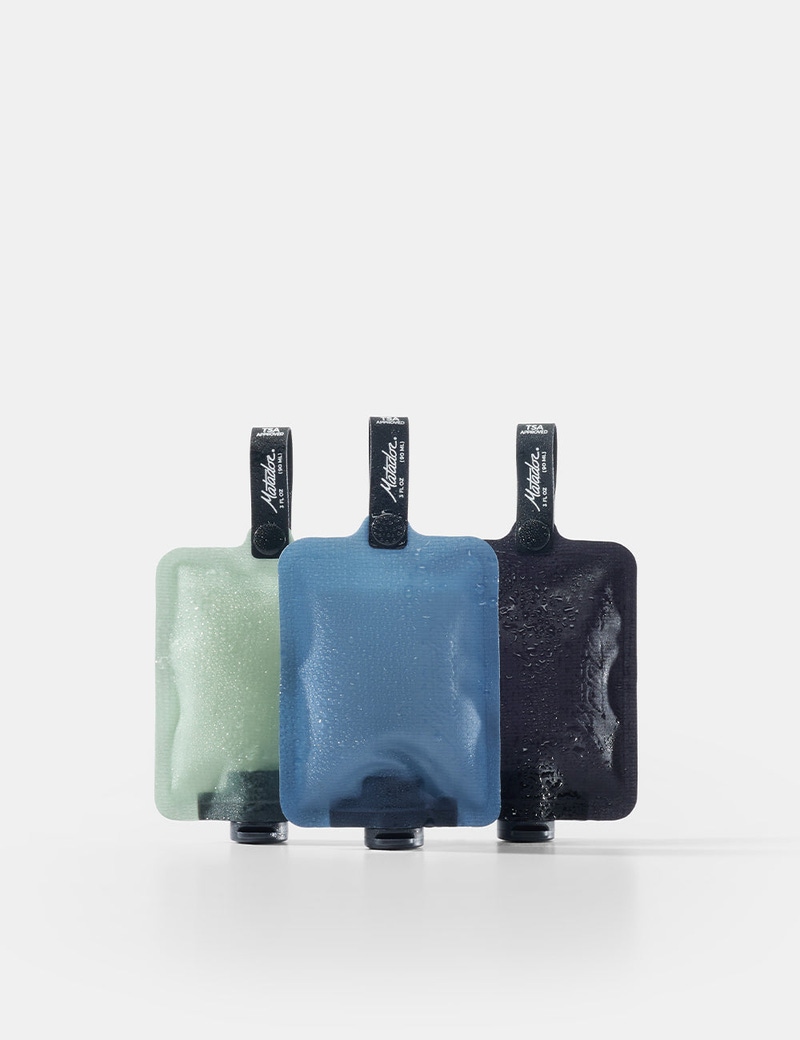 FlatPak Toiletry Bottles 3 Pack