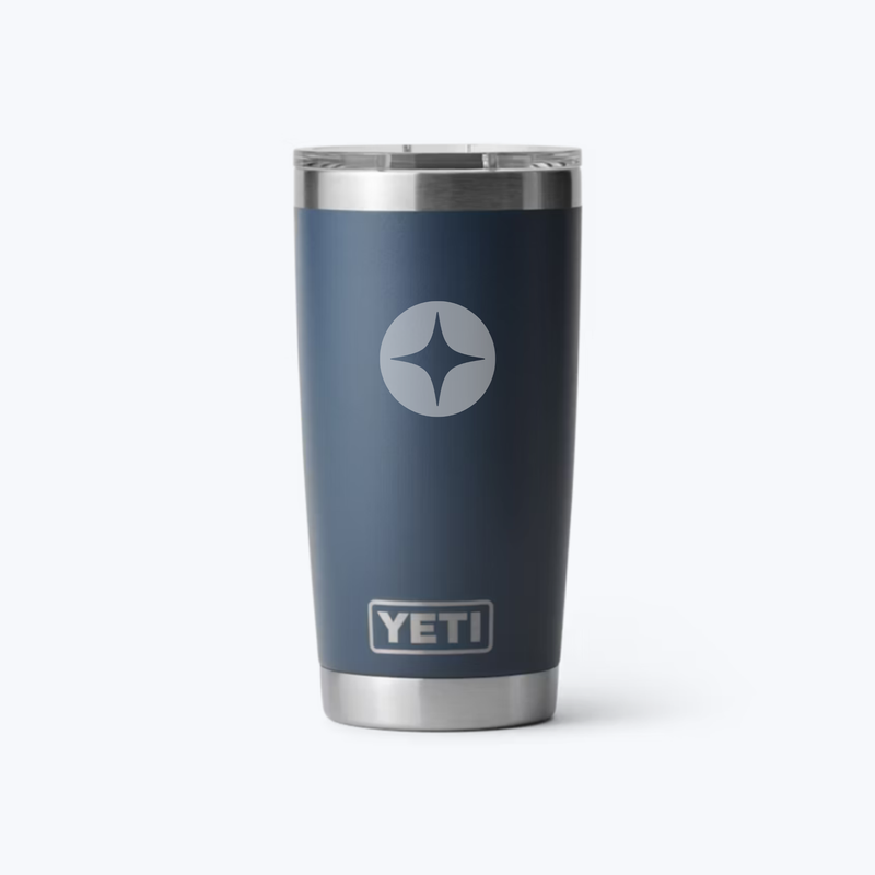 Branded YETI Rambler Tumbler, 20oz