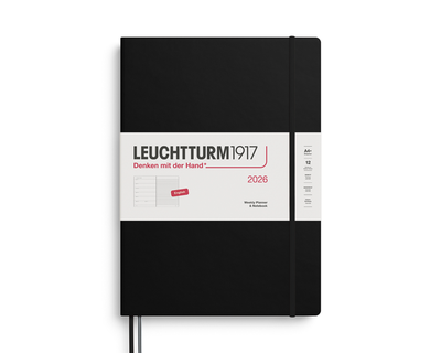2026 Hardcover A5 Weekly Planner & Notebook
