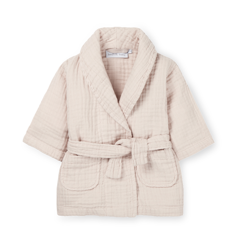 The Baby Dream Cotton Robe, Rose