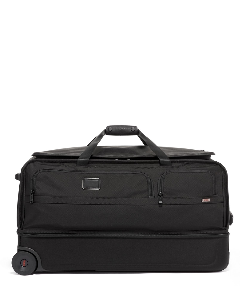 Monogrammed Large Split 2 Wheeled Duffel 