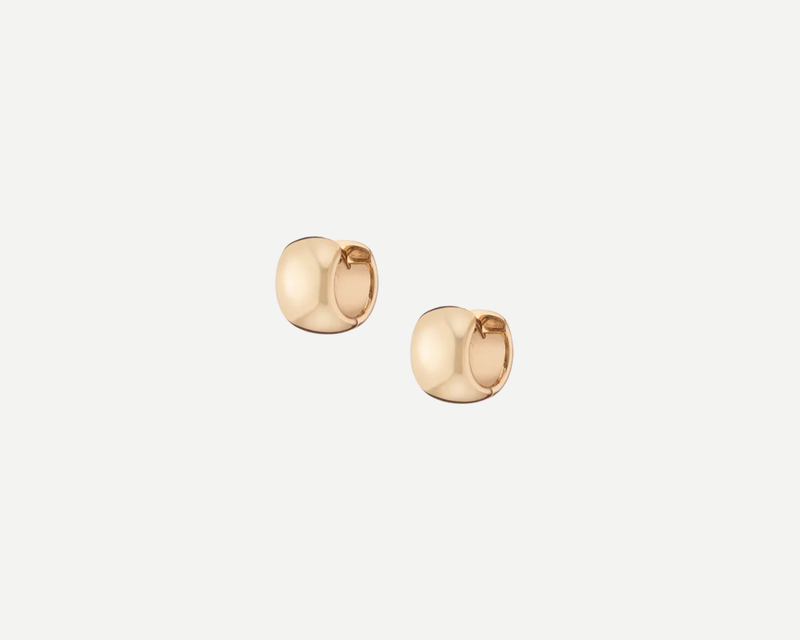 Chunky Huggie Earrings