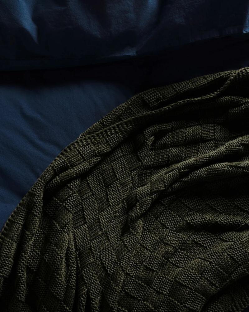 Basketweave Throw&nbsp;