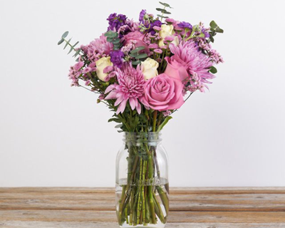 Purple Reign with Signature Vase
