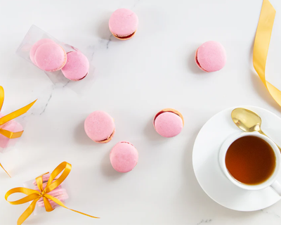 French Macarons with Raspberry Preserves DIY Baking Kit