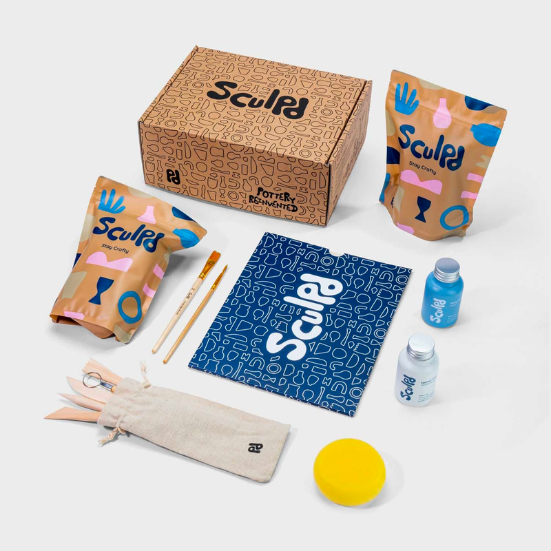 Pottery & Canvas Painting Bundle