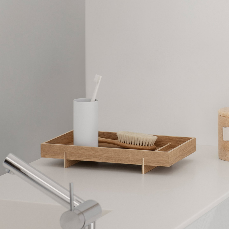 ABENTO Wood Tray, Large