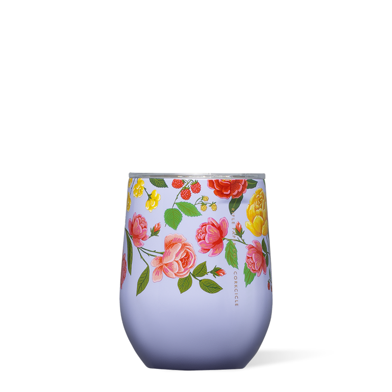 Rifle Paper Co Stemless Wine Glass