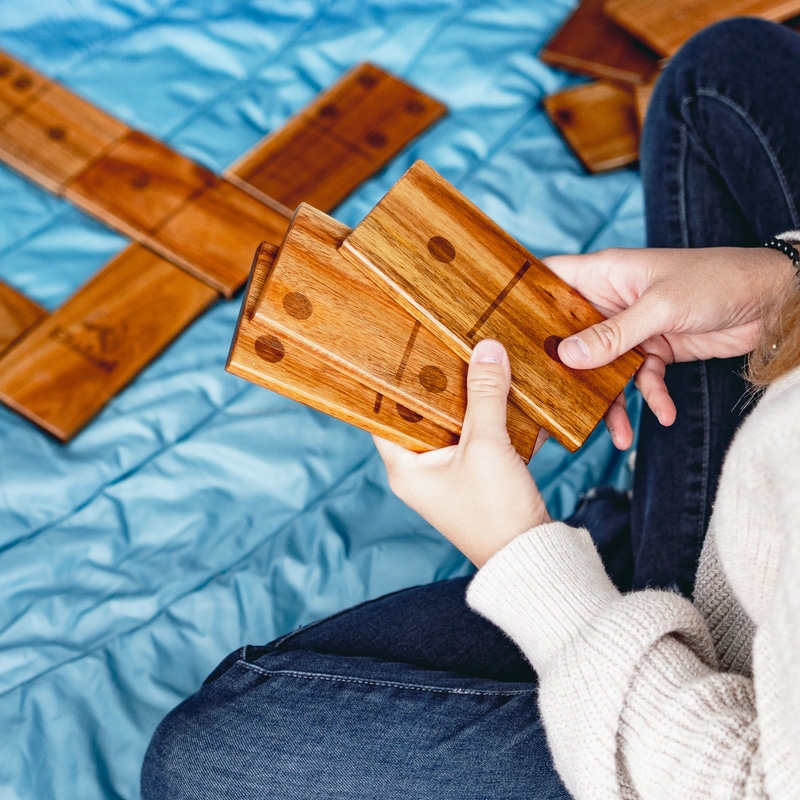 Giant Wood Dominoes