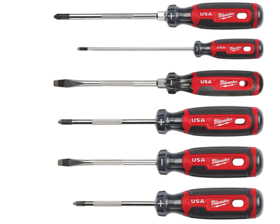 6-Piece Cushion Grip Screwdriver Set