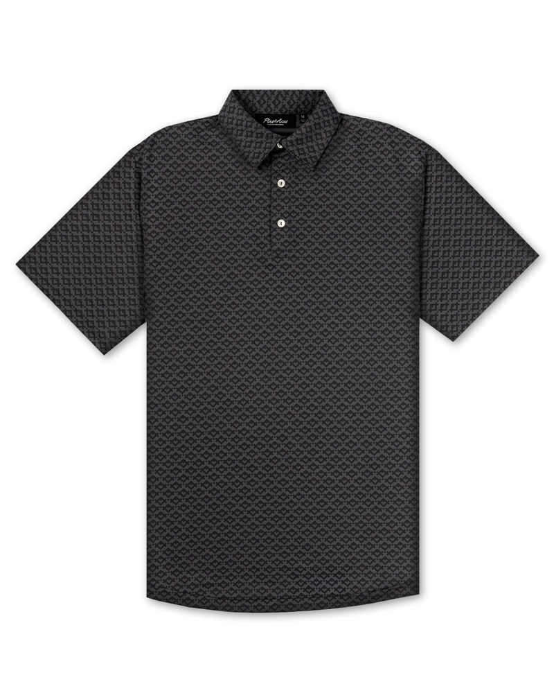 Slate Mosaic Men's Player Preferred Golf Polo