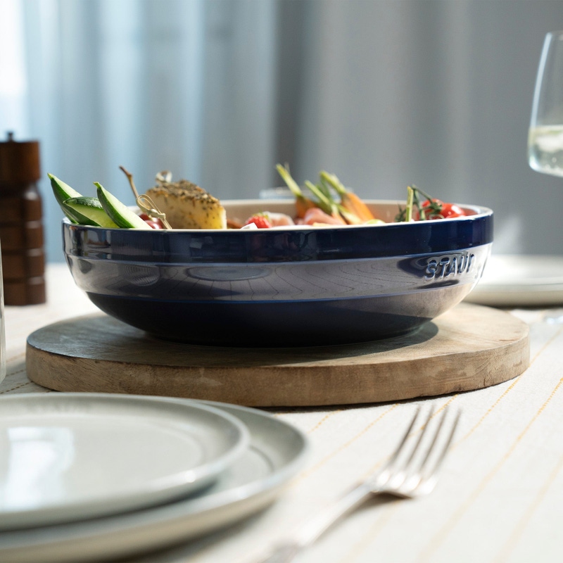 Ceramic 11.5" Shallow Serving Bowl