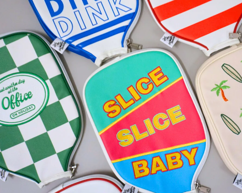 Leather Pickleball Paddle Cover