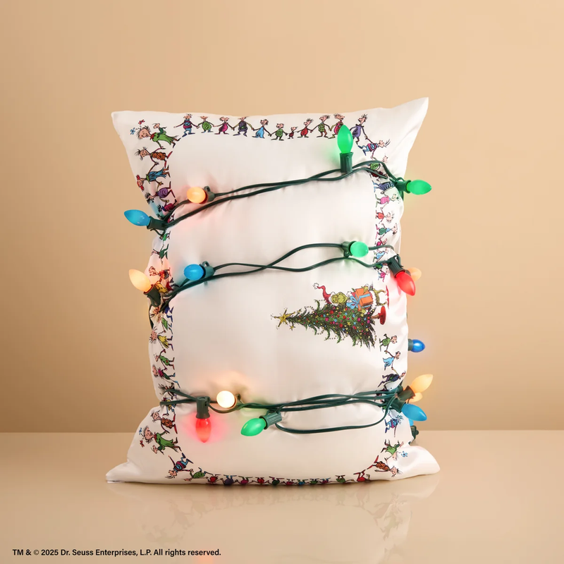 The Grinch x Kitsch Satin Pillowcase