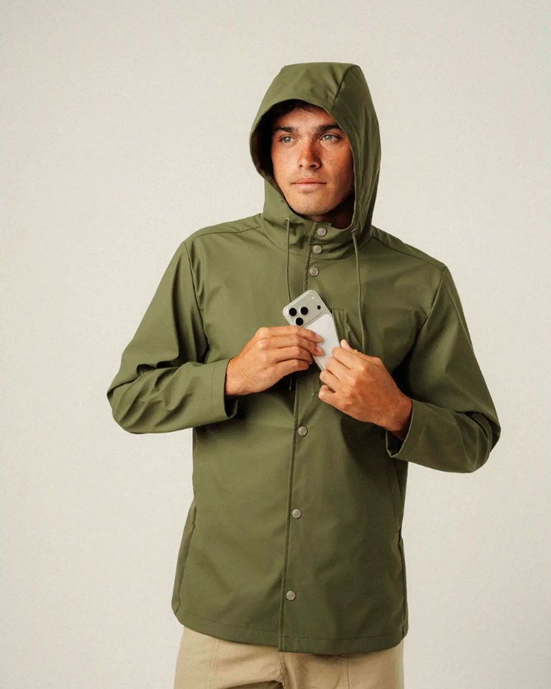 Men's Breathable Rain Jacket