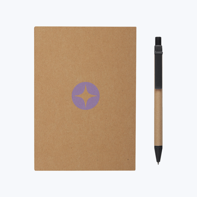 Branded Meeting Mate Notebook With Pen And Sticky Flags
