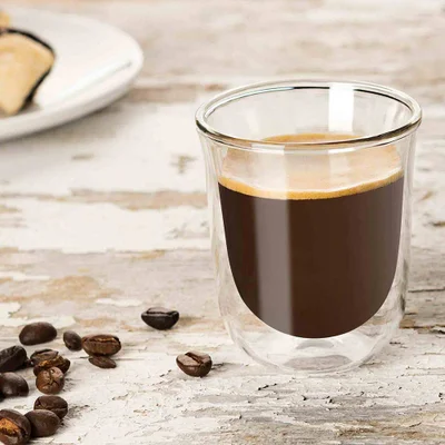 Double Wall Espresso Glasses, Set of 2