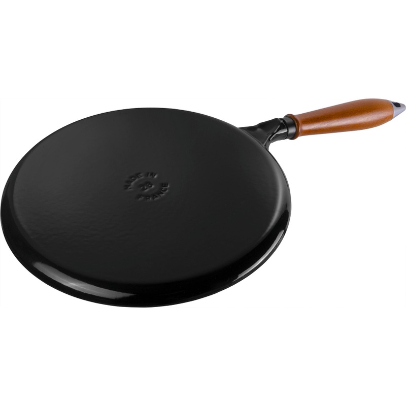 Cast Iron 11" Crepe Pan with Spreader