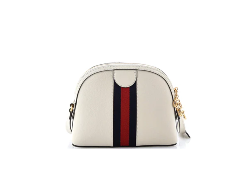 Ophidia Small Leather Shoulder Bag