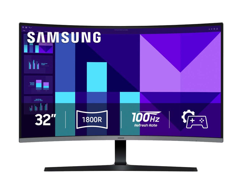 32" S39GD Series Curved Monitor with Built-in Speakers