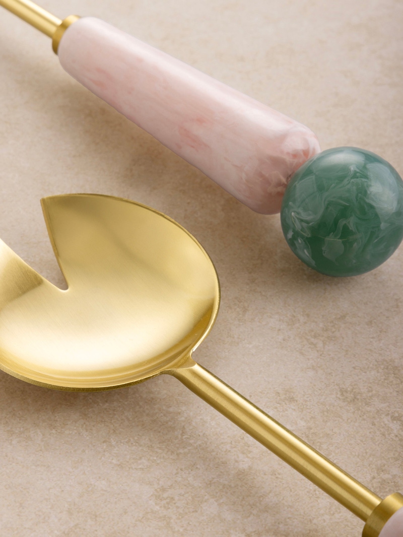 Copenhagen Sculpted Salad Servers