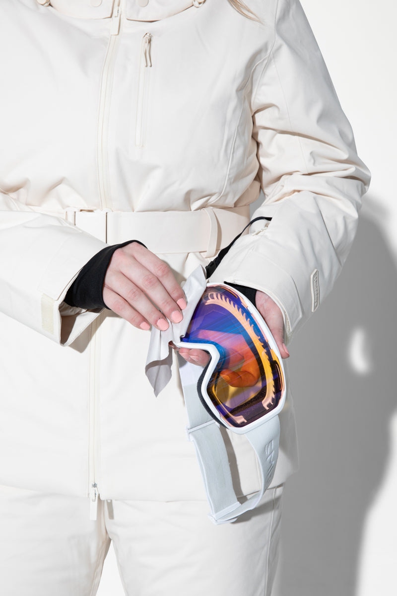 Aston Ski Jacket, Oat Milk