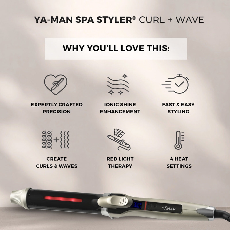 Spa Styler Curl + Wave 1.25"