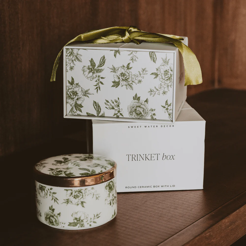 Trinket Dish with Lid