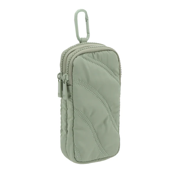Puffer Double Eye Glass Case With Carabiner