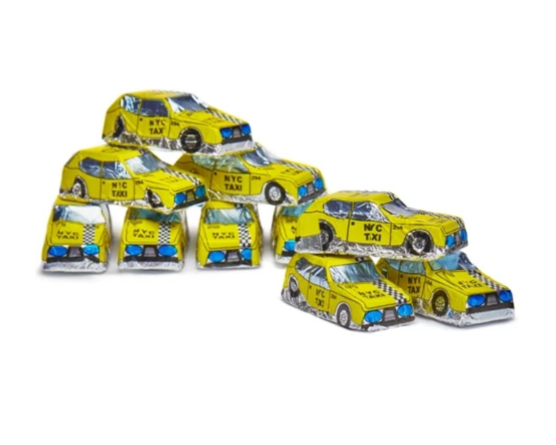 Chocolate NYC Taxis, Box of 20