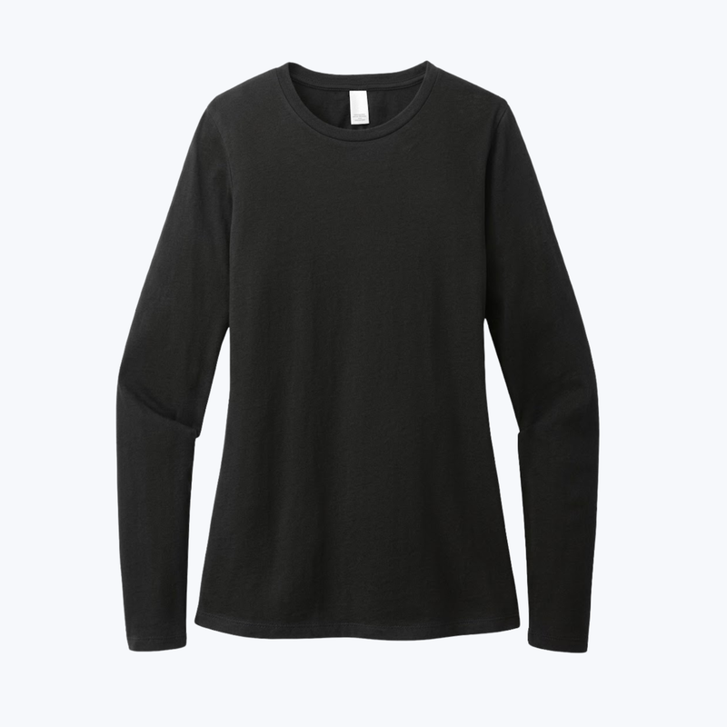 Branded District Women's Perfect Blend CVC Long Sleeve Tee