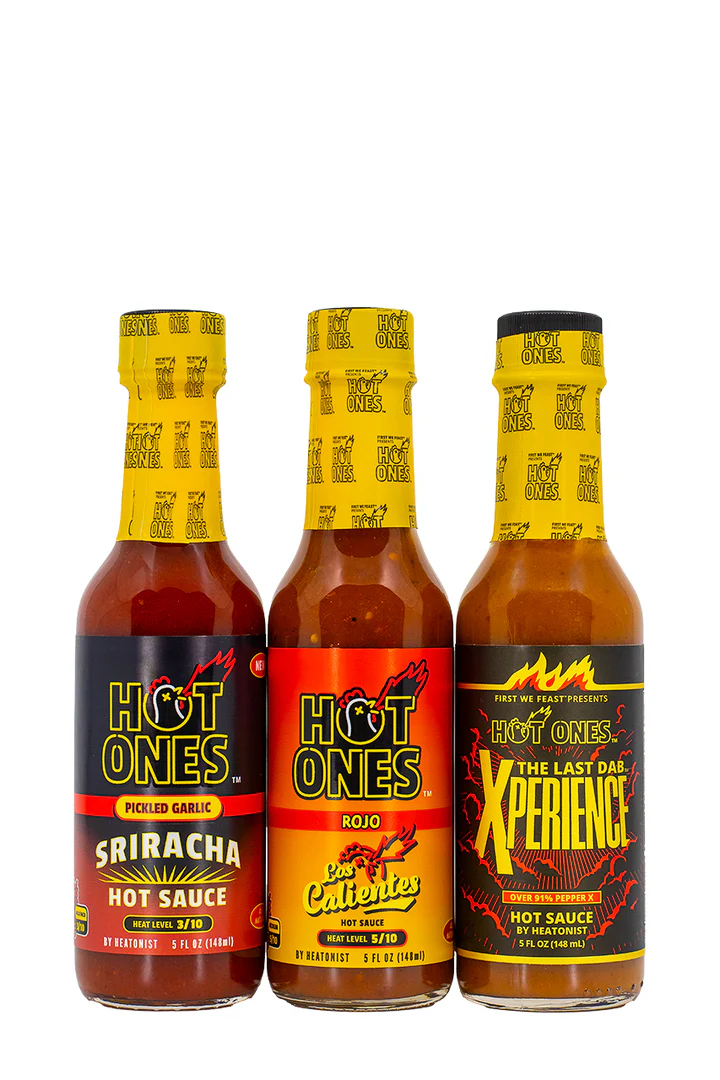 Hot Ones Hot Sauce Trio Pack