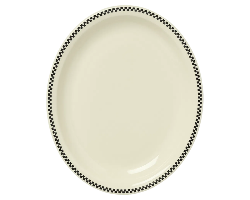 Checkerboard Medium Platter