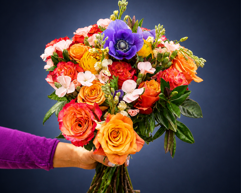 With Gratitude Flower Bouquet