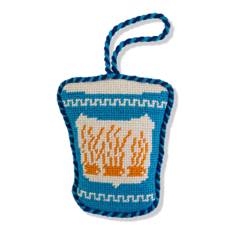 Needlepoint Icon Ornament