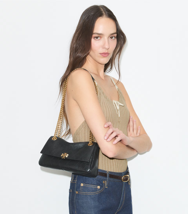 Charlie Quilted Small Shoulder Bag