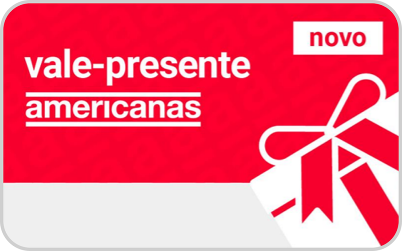 Novo Vale Presente Americanas Virtual Brazil