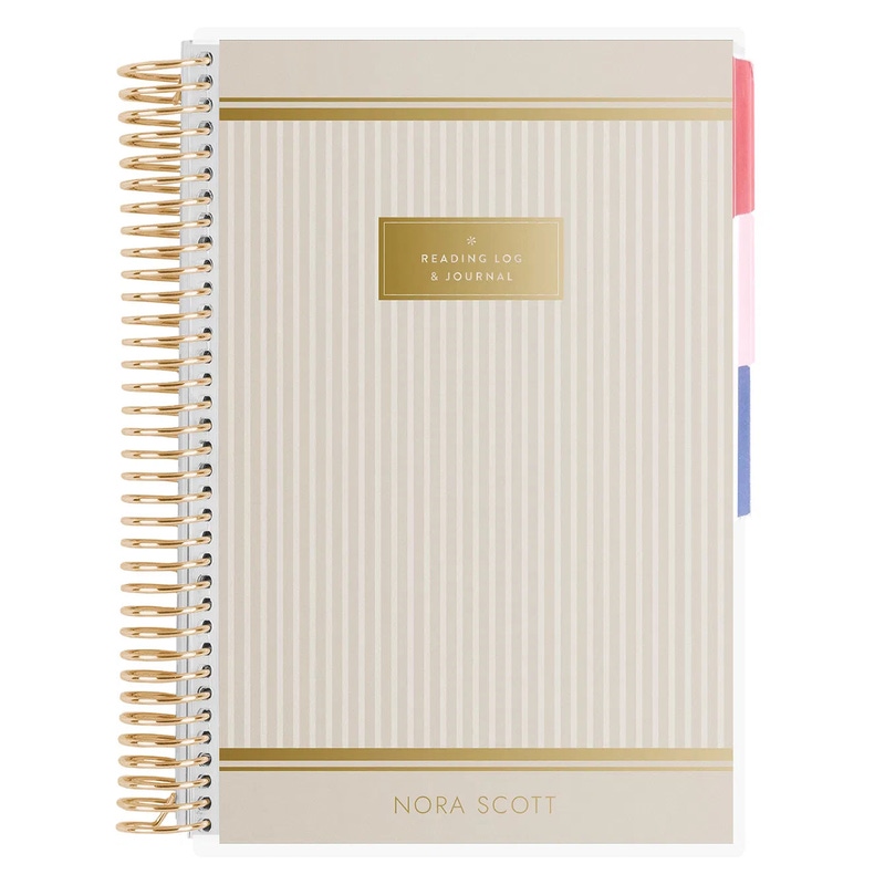 A5 Book Lovers Reading Log and Journal